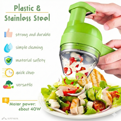 4 in 1 Portable Vegetable Cutter